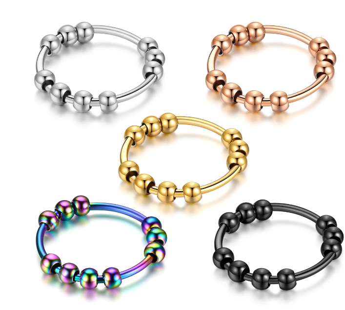 Fidget Beads Ring